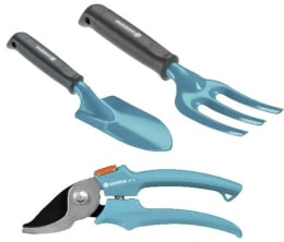 Produktbild: GARDENA Kleingeräte-Set mit Einkaufskorb 3085