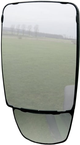 Produktbild: Mekra Außenspiegel 1009 links/rechts, 232 x 381 x 122 mm, mit Nahbereichsspiegel