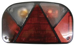 Produktbild: Aspöck® Schlussleuchte Multipoint II links/rechts, 5-polig, Bajonett