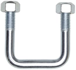 Produktbild: Industriehof® Bügelschraube L x B innen 55 x 51 mm, M 12 x 1,75 - 8.8 mit selbstsichernden Muttern