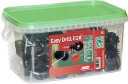 Produktbild: Ako Ringisolator 75 EDX Holzgewinde selbstschneidend, für Draht, Litze, Seil, Band 10 mm