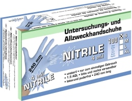 Produktbild: KERBL Einmalhandschuhe Nitrile Classic 100 St.