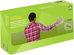 Produktbild: KERBL Einmalhandschuhe VETtop Einheitsgröße, 100 St.