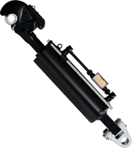 Produktbild: Hydraulischer Oberlenker Kat. 3/3 (32 mm), Länge 700 – 940 mm, mit Fanghaken und Gabelgelenk