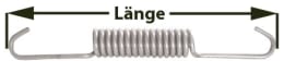Produktbild: Zugfeder 120 mm für Bremsbacke Achse ESFA