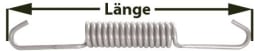 Produktbild: Zugfeder 120 mm für Bremsbacke Achse FAD