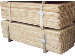 Produktbild: Vierkantpflanzpfahl Holz, Akazie 25 x 25 mm Pack á 25 Stück