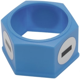 Produktbild: Kennzeichnungskappe SW 27, blau -