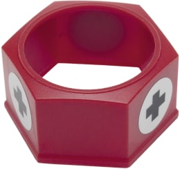 Produktbild: Kennzeichnungskappe SW 30, rot +