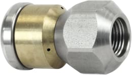 Produktbild: Rohrreinigungsdüse ST-49.1, rotierend, 1/8" IG, Ø 19 mm, ohne Frontbohrung