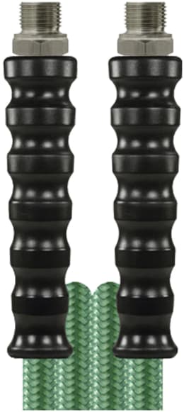 Set: Hochdruckschlauch Easyfarm 365+ in Grün mit Metallanschlüssen 1/2" AG AGR
