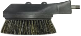 Produktbild: Waschbürste Ø 160 mm rotierend ohne Gelenk, 1/4 AG, Borstenbesatz Roßhaar