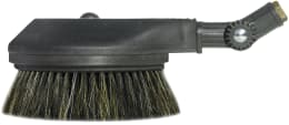 Produktbild: Waschbürste Ø 160 mm rotierend mit Gelenk, 1/4 IG, Borstenbesatz Roßhaar