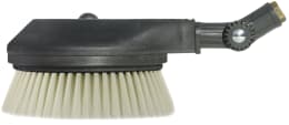 Produktbild: Waschbürste Ø 160 mm rotierend mit Gelenk, 1/4 IG, Borstenbesatz Perlon, weiß
