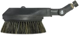 Produktbild: Waschbürste Ø 160 mm rotierend mit Gelenk, M 18 IG, Borstenbesatz Roßhaar