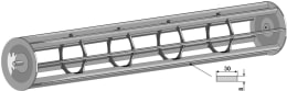 Produktbild: Industriehof® Flachstabwalze Ø Walze 270 mm, für Lemken