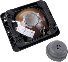 Produktbild: Hella® Hauptscheinwerfer links/rechts, Halogen H4, T4W, 12 V, 24 V, 173 x 144 x 99 mm, quadratisch