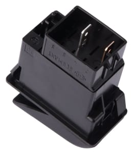 Produktbild: Hella® Wippschalter 12 V, 24 V, einstufig, ein Schaltkreis, 4 Ansclhüsse, mit Komfortfunktion