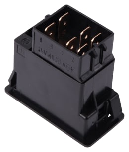 Produktbild: Hella® Wippschalter 12 V, 24 V, einstufig, zwei Schaltkreise, 6 Anschlüsse, ohne Komfortfunktion
