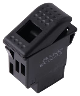 Produktbild: Hella® Wippschalter 12 V, 24 V, einstufig, ein Schaltkreis, 2 Anschlüsse, ohne Komfortfunktion, ohne Beleuchtung