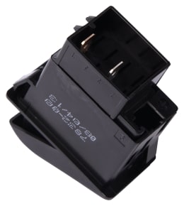 Produktbild: Hella® Wippschalter 12 V, 24 V, einstufig, ein Schaltkreis, 2 Anschlüsse, ohne Komfortfunktion, ohne Beleuchtung