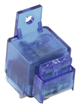 Produktbild: Hella® Relais 12 V, Schließer, mit Halter und Flachsicherungseinsatz 15 A, 4-polig, Flachsteckanschluss