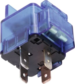 Produktbild: Hella® Relais 12 V, Schließer, mit Halter und Flachsicherungseinsatz 15 A, 4-polig, Flachsteckanschluss