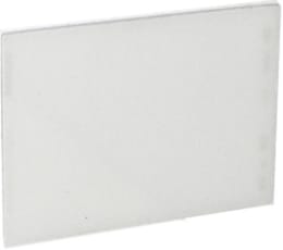 Produktbild: Vorsatzglas 110 x 90 mm, glasklar, mit DIN-Stempel