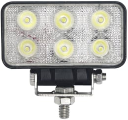 Produktbild: LED-Arbeitsscheinwerfer 1.100 lm/18 W, 10 – 30 V, 110 x 114,5 x 56 mm, nahe Ausleuchtung