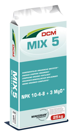 Produktbild: CUXIN DCM MIX 5 organisch-mineralischer NPK Basisdünger