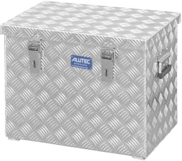 Produktbild: ALUTEC Transportbox R 70 70 l, B x H x T 522 x 420 x 375 mm, Deckel mit Fangbändern, 41120