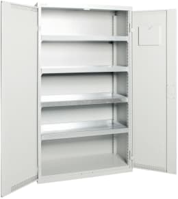 Produktbild: Stumpf Metall® Umweltschrank Basic-Plus-4, 100 x 180 x 50 cm