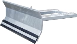 Produktbild: BAUER® SÜDLOHN Schneeschild SCH-L 1500 150 cm, 130 cm, feuerverzinkt, Stapleraufnahme, mit Gummischürfleiste