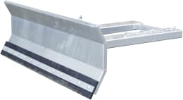 Produktbild: BAUER® SÜDLOHN Schneeschild SCH-L 1800 180 cm, 155 cm, feuerverzinkt, Stapleraufnahme, mit Gummischürfleiste