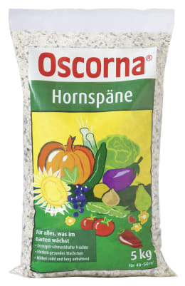 Produktbild: Oscorna® Hornspäne organischer Stickstoffdünger 5 kg Sack Späne
