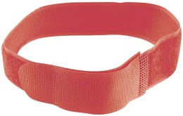 Produktbild: DeLaval Fesselband, 30 x 4 mm, mit Klettverschluss, rot, 10 St. 97289091