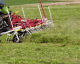 Lifestyle: Pöttinger Heuwender Hit 8.81 Arbeitsbreite 7,81 m 8 Kreisel, Dreipunktanbau Heck