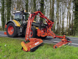 Lifestyle: Dücker Mähkombination MK 25-800 mit Böschungsmäher und Randstreifenmäher