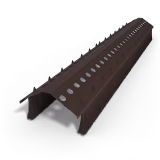 Produktbild: Valut Bürstenkappe Lüfterelement, braun 180x70 mm