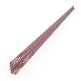 Produktbild: Valut Lüftungsprofil PVC 30 mm x 70 mm 2,5m rot einseitig gelocht
