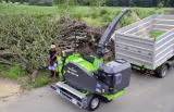 Lifestyle: Heizohack® Häcksler HM 6-300 VM handbeschickt, mit Fahrwerk