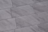 Lifestyle: casafino Terrassenplatte Print Vulcano Schwarz, 80 x 40 x 4,2 cm