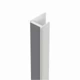 Produktbild: Formel-Pro Einfassprofil für den Trockenbau, PVC, weiß, selbstklebend, mit Schutzlippe, GK 12,5mm, 2500mm lang