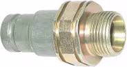 Produktbild: Hydraulikstecker FF flachdichtend, schwer
