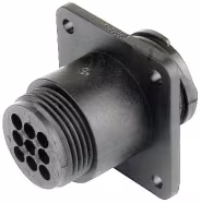 Produktbild: Herth + Buss Steckgehäuse AMP CPC Connectors, 9-polig, TE Connectivity, Rundstecker