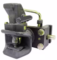 Technische Zeichnung: Walterscheid Zugmaul KU2000/853B automatisch mit Schienenweite 193 x 80 mm, Ø Bolzen 37 mm