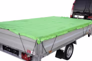 Produktbild: TRAILER POOL Anhängernetz MW 0,8 mm, grün, für Anhänger, Pritschen etc.