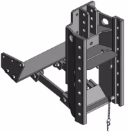 Produktbild: scharmüller Anhängebock HVLB W330 330/25/32 mm, für Traktor MB-Trac BR441