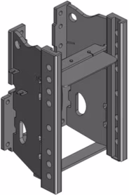 Produktbild: scharmüller Anhängebock HVLB W330 330/25/32 mm, für Traktor mit Unterlenkerregelung Deutz-Fahr, Steyr