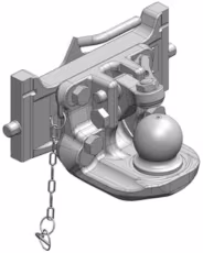 Produktbild: scharmüller Kugeleinsatz K80® 322/22/30 mm, für Traktor Anhängebock Cramer